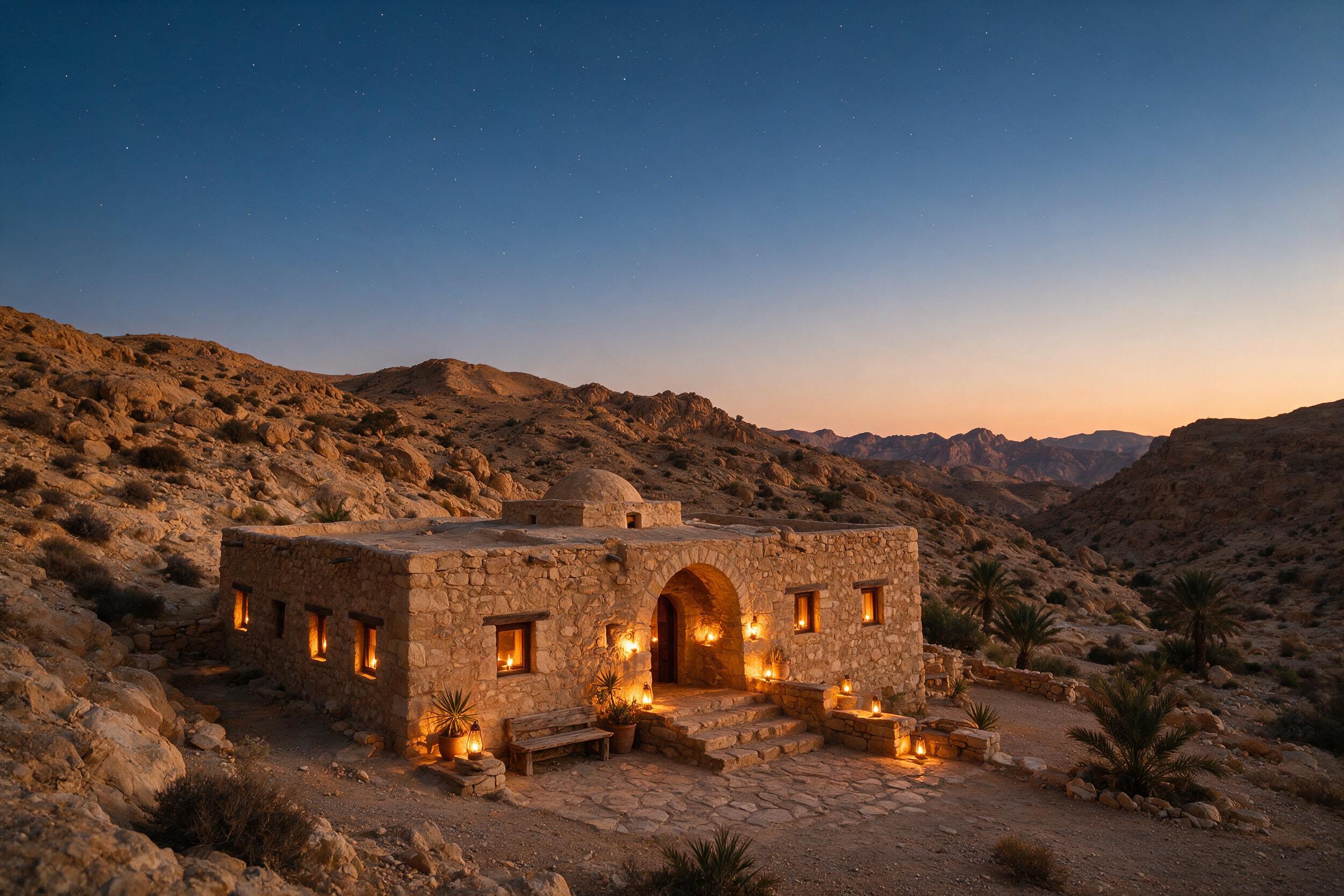 Feynan Ecolodge, the candlelit off-grid eco-lodge in Dana Biosphere Reserve