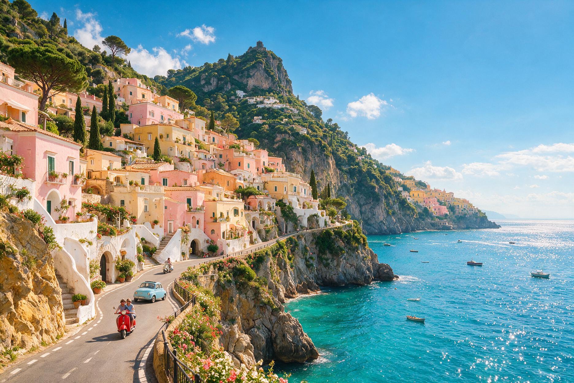 Amalfi Coast, Italy, summer Mediterranean Europe trip