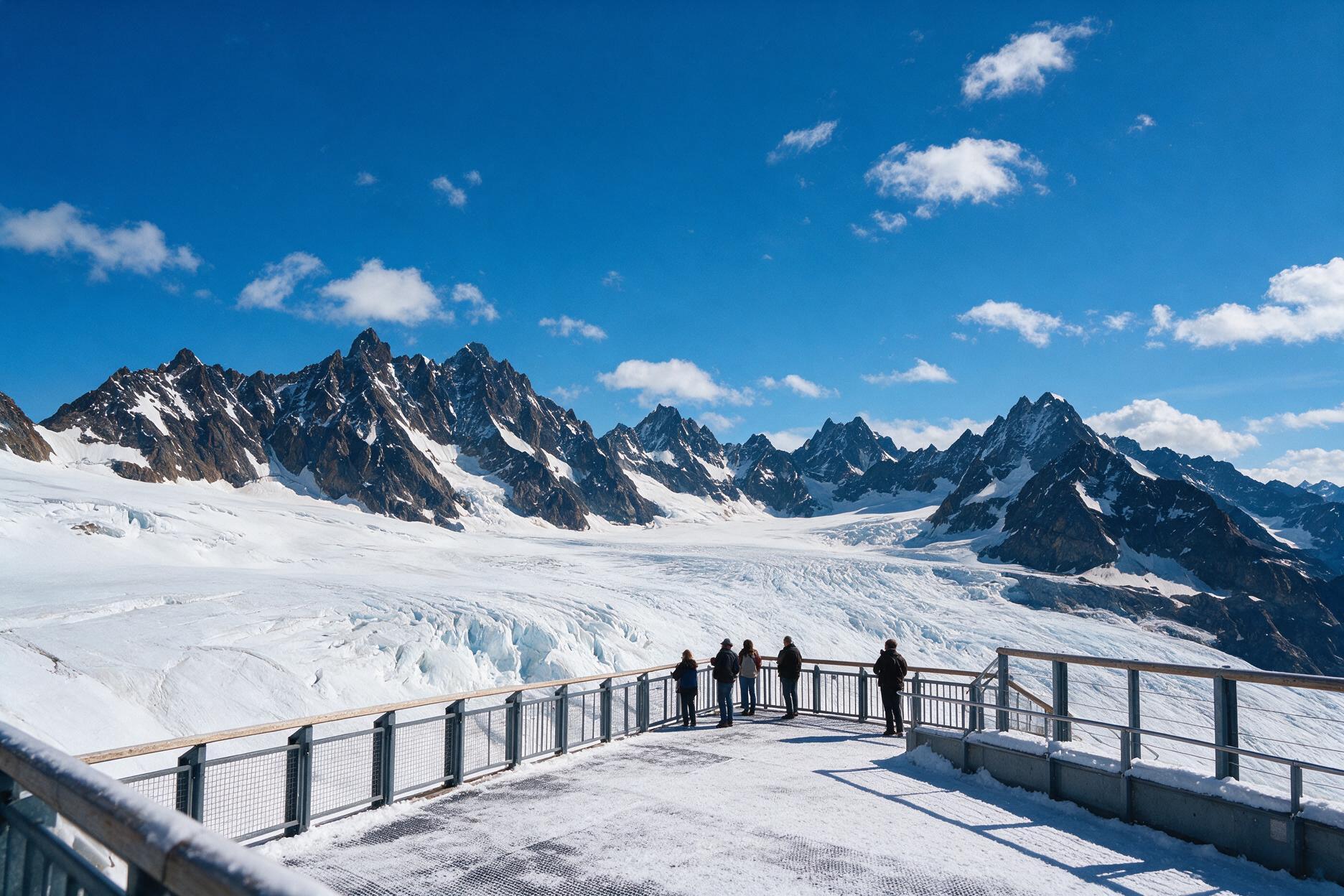 Jungfraujoch Top of Europe glacier view Switzerland itinerary
